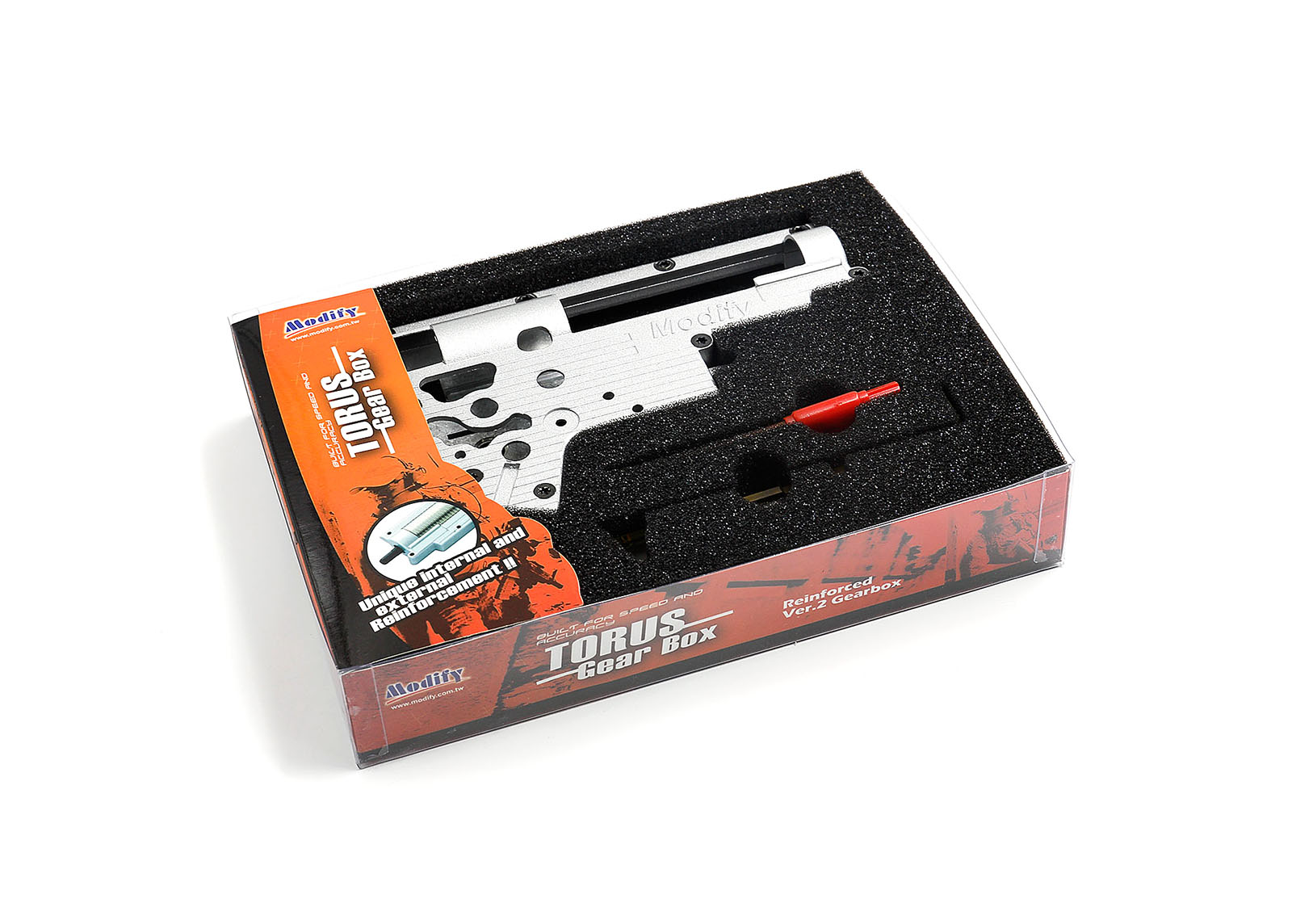 Airsoft Gearbox|Torus Reinforced Version 2 Gearbox(8mm)-Modify Airsoft parts Airsoft Gearbox|Torus Reinforced Version 2 Gearbox(8mm)-Modify Airsoft parts