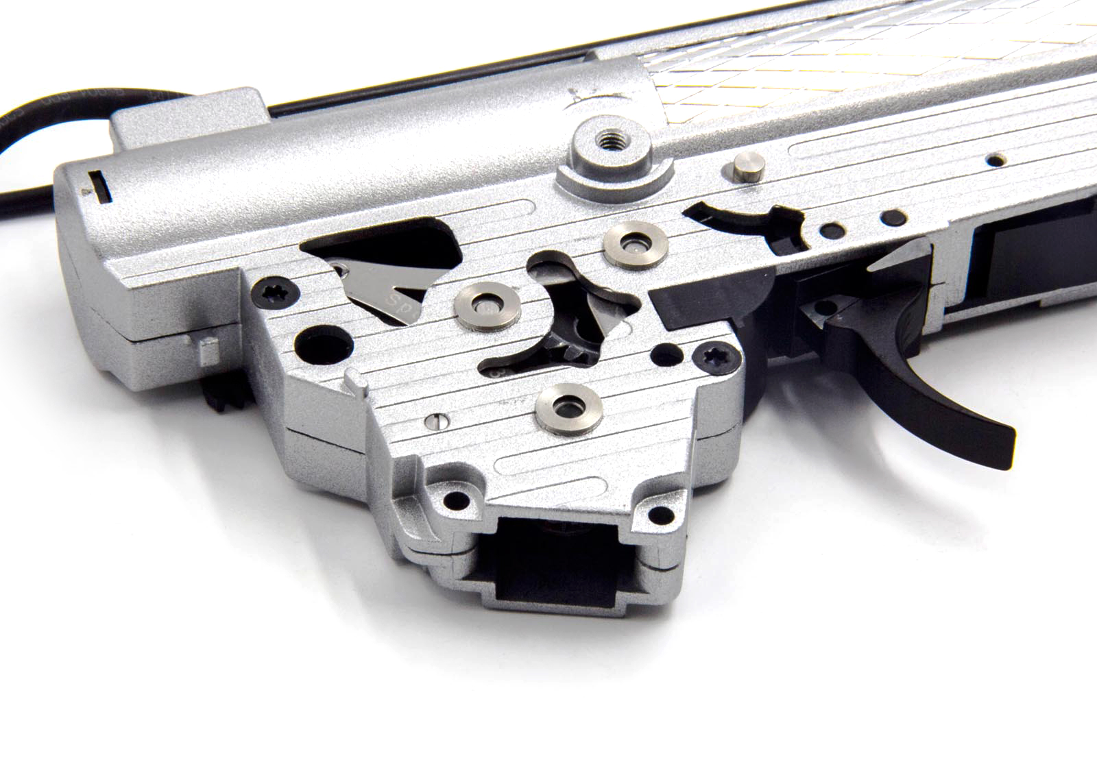 Complete Upgraded Gear Box Set for AK47, Rear Wire (Torque Type|S130+, 8mm) - Modify Airsoft parts Complete Upgraded Gear Box Set for AK47, Rear Wire (Torque Type|S130+, 8mm) - Modify Airsoft parts