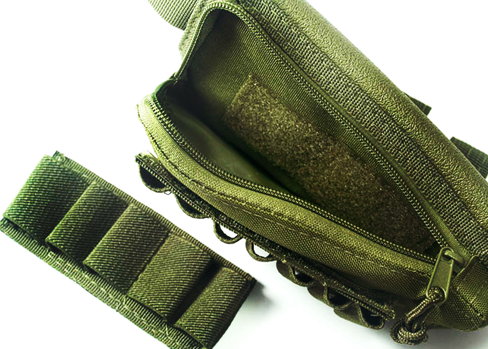 Rifle Stock Ammo Pouch (OD) - Modify Airsoft Accessories