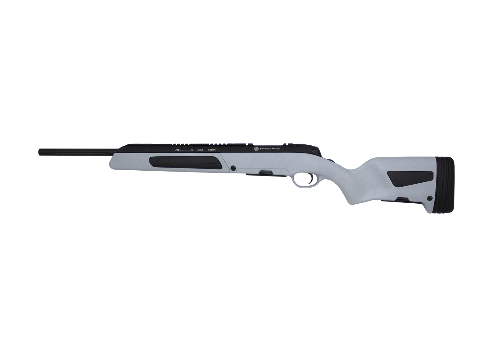 Steyr Scout Bolt Action Airsoft Sniper-Gray Steyr Scout Bolt Action Airsoft Sniper-Gray