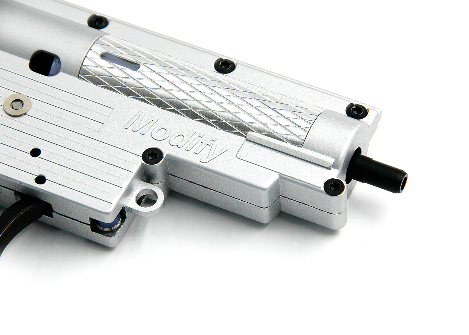 Complete Upgraded Gear Box Set for M4A1/RIS/SR16, Rear Wire (Torque Type|S120+, 8mm) - Modify Airsoft parts Complete Upgraded Gear Box Set for M4A1/RIS/SR16, Rear Wire (Torque Type|S120+, 8mm) - Modify Airsoft parts