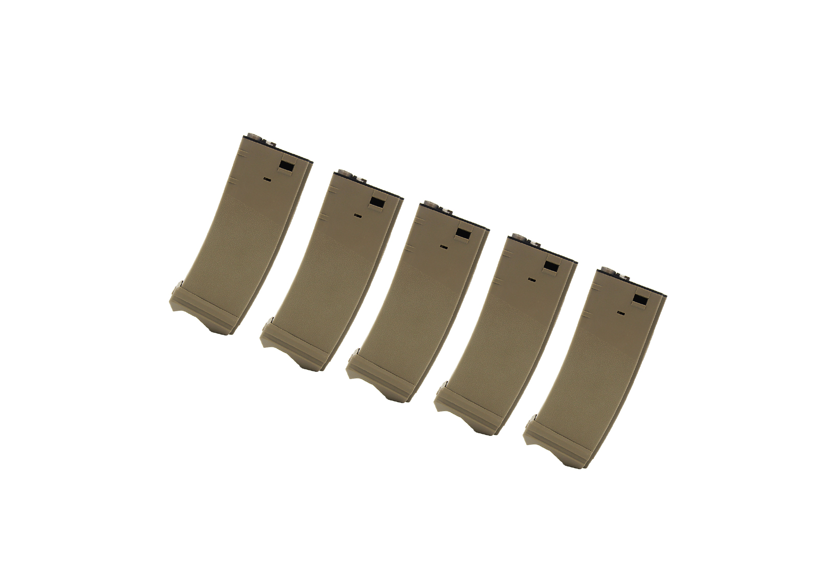 XTC 190-Round Magazine for M16/M4 series (Tan/5pcs) - Modify Airsoft Accessories XTC 190-Round Magazine for M16/M4 series (Tan/5pcs) - Modify Airsoft Accessories