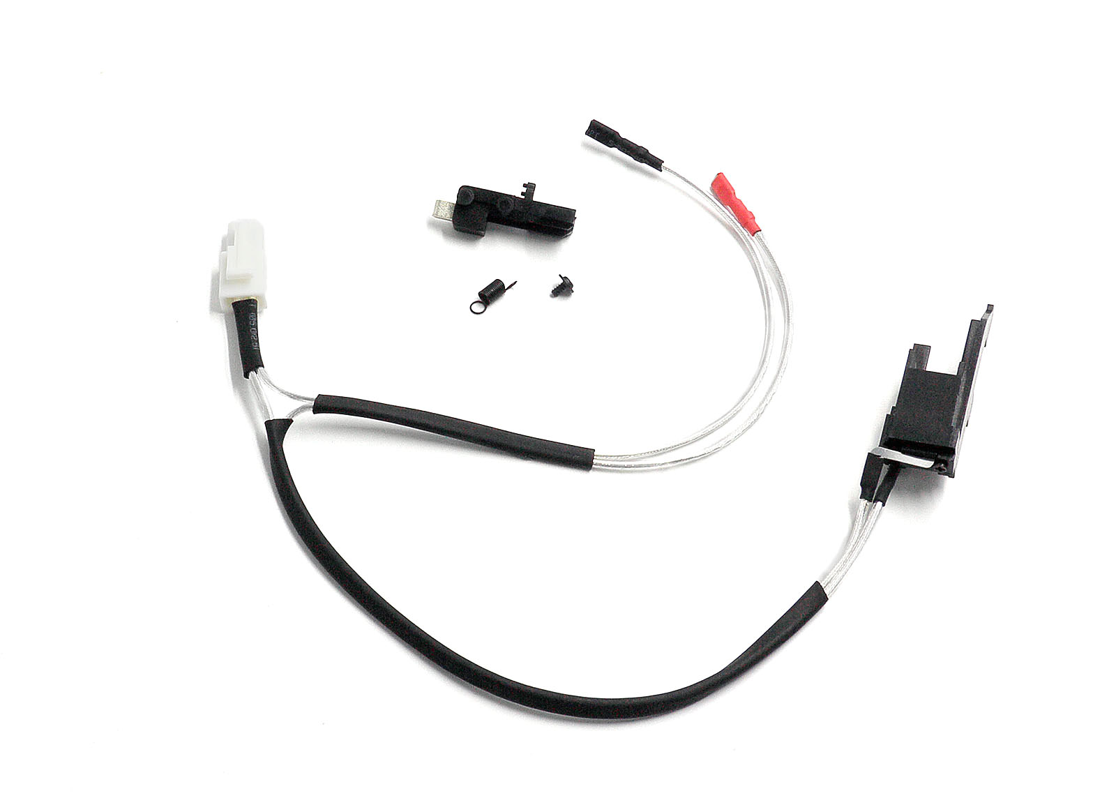 Low resistance Wire Set for AK47S series (Front) with Silver-plated cord Tamiya Plug - Modify Airsoft parts Low resistance Wire Set for AK47S series (Front) with Silver-plated cord Tamiya Plug - Modify Airsoft parts