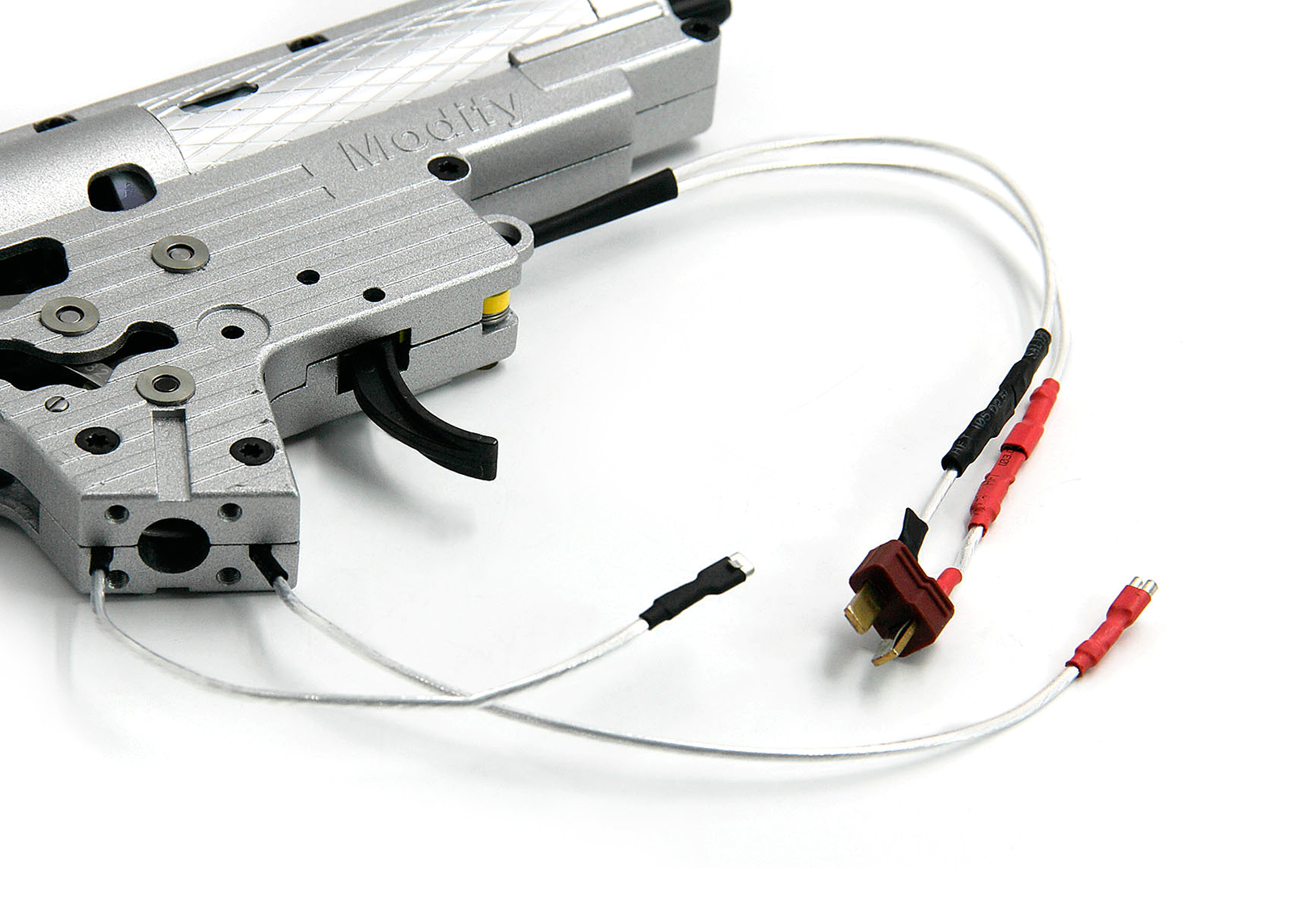 Complete Upgraded Gear Box Set for M4A1/RIS/SR16, Front Wire (Torque Type|S120+, 8mm) - Modify Airsoft parts Complete Upgraded Gear Box Set for M4A1/RIS/SR16, Front Wire (Torque Type|S120+, 8mm) - Modify Airsoft parts