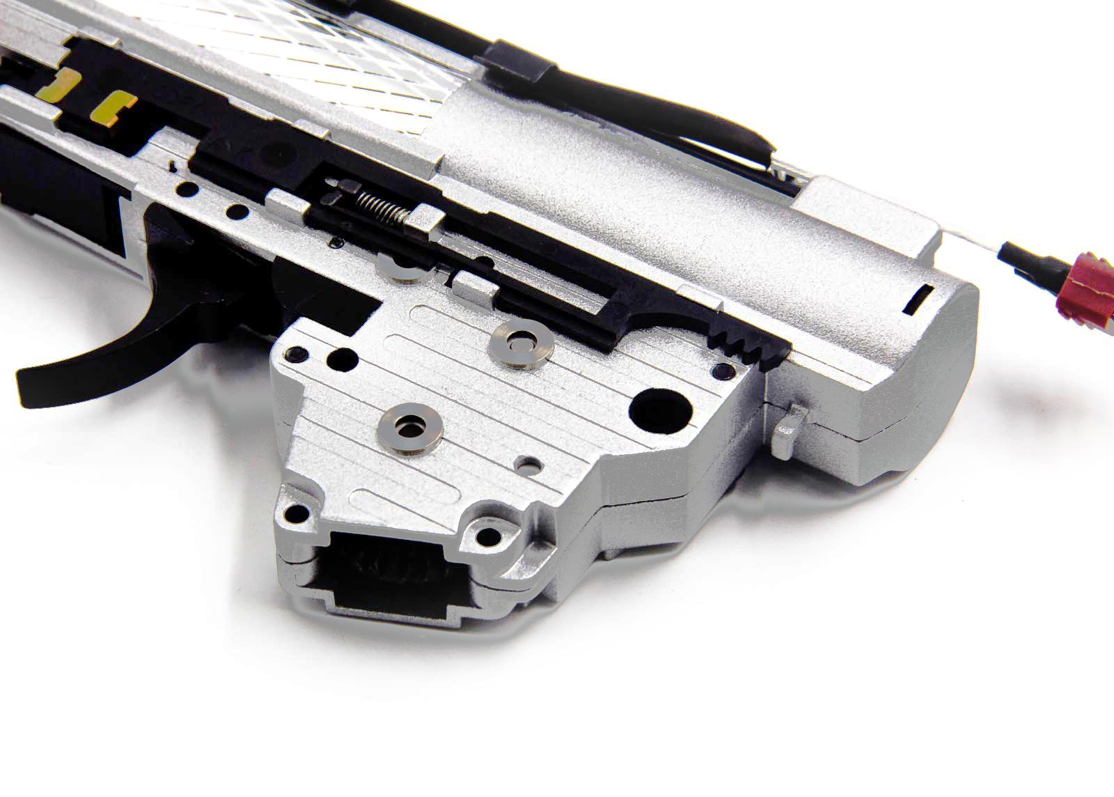 Complete Upgraded Gear Box Set for AK47S, Front Wire(Torque Type|S120+, 8mm) - Modify Airsoft parts Complete Upgraded Gear Box Set for AK47S, Front Wire(Torque Type|S120+, 8mm) - Modify Airsoft parts