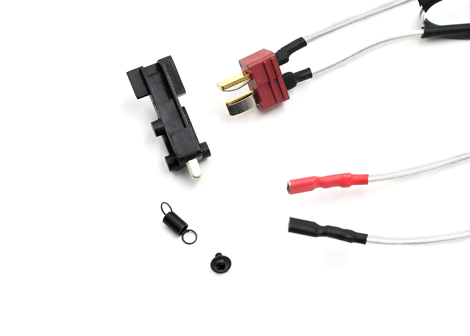 Quantum Low resistance Wire Set for AK47 series (Back) with Silver-plated cord and Ultra Plug - Modify Airsoft parts Quantum Low resistance Wire Set for AK47 series (Back) with Silver-plated cord and Ultra Plug - Modify Airsoft parts