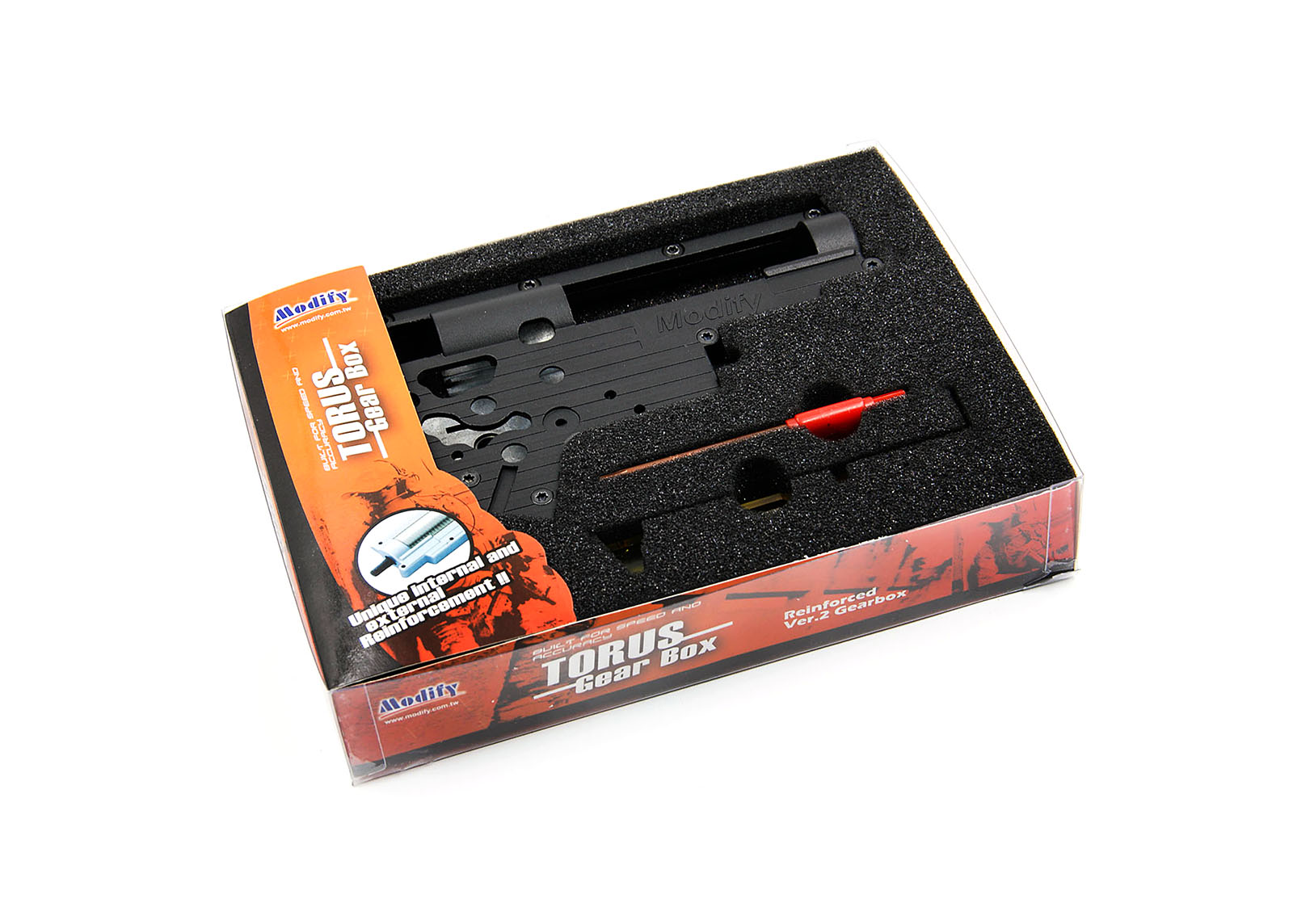 Torus Reinforced Version 2 Gearbox (7mm) - Modify Airsoft parts Torus Reinforced Version 2 Gearbox (7mm) - Modify Airsoft parts