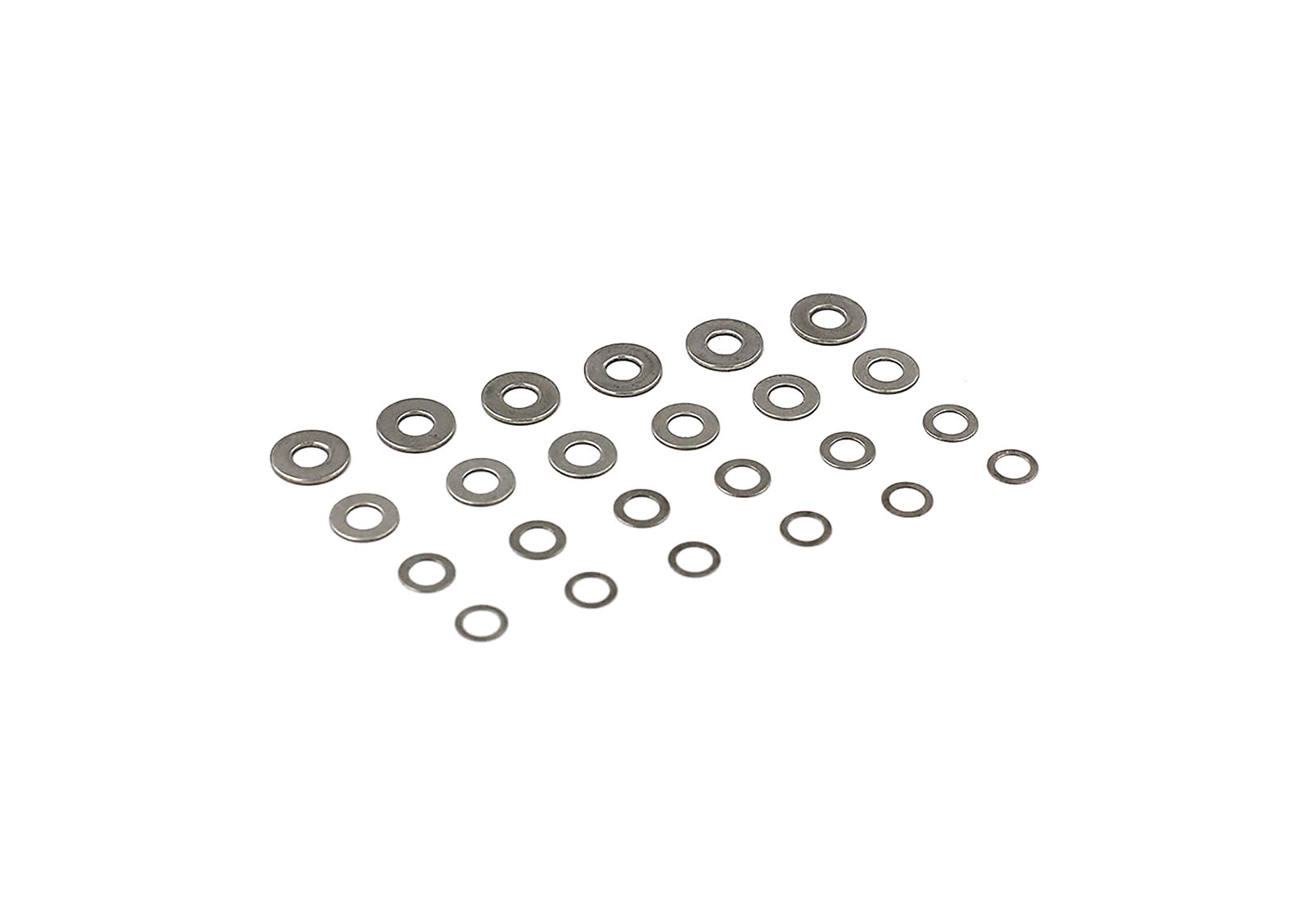 Multi-Gearbox Shim Set (4 types: 24pcs in total) Multi-Gearbox Shim Set (4 types: 24pcs in total)