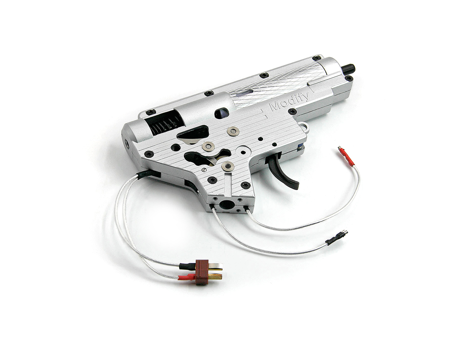 Complete Upgraded Gear Box Set for M4A1/RIS/SR16, Rear Wire (Torque Type|S120+, 8mm) - Modify Airsoft parts Complete Upgraded Gear Box Set for M4A1/RIS/SR16, Rear Wire (Torque Type|S120+, 8mm) - Modify Airsoft parts